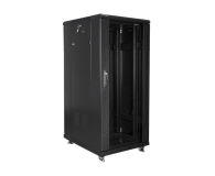 LANBERG Szafa stojąca Rack 19 cali 27U 600x800mm czarna FF01-6827-12B - 501077 - zdjęcie 3